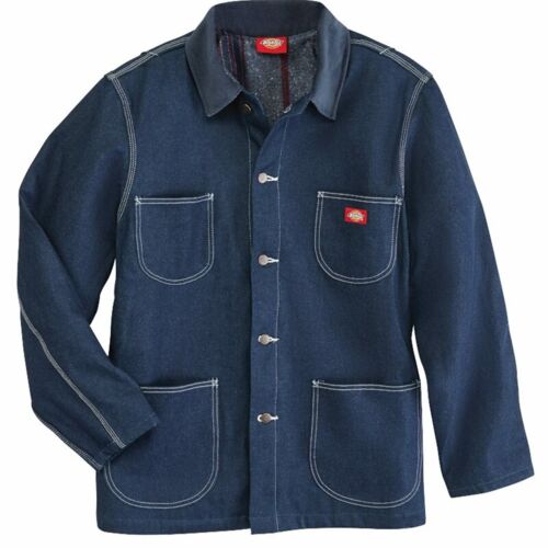 Men's Fleece Lined Chore Denim Jacket Thumbnail